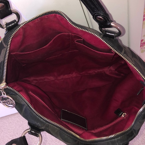 Coach Poppy Signature Tote - Picture 5 of 10